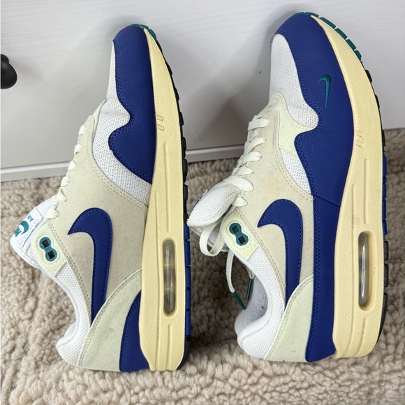 Nike Air Max 1 men’s Athletic sneakers shoes Department Midnight Navy size 10 - Picture 16 of 17